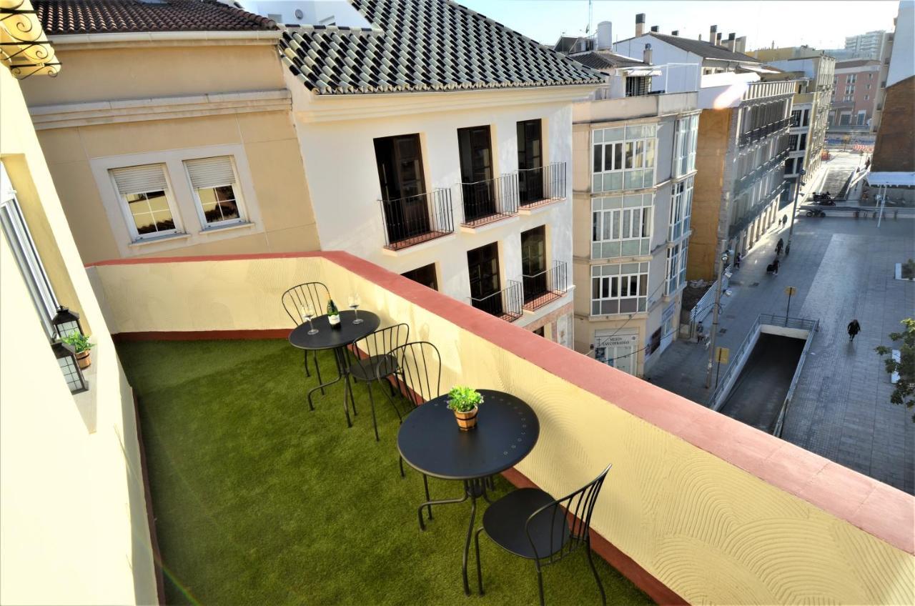 Atico De Lujo En El Centro Histórico Apartamento Málaga Exterior foto